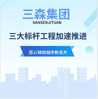 三森集團(tuán)三大標(biāo)桿工程加速推進(jìn)，匠心鑄就城市新名片