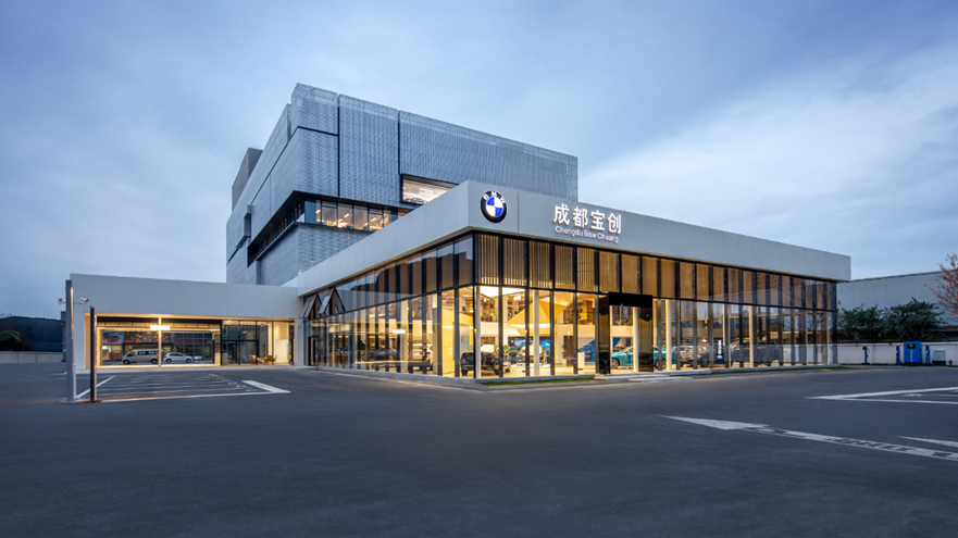 三森佳作丨成都寶創(chuàng)BMW&MINI展廳綜合體